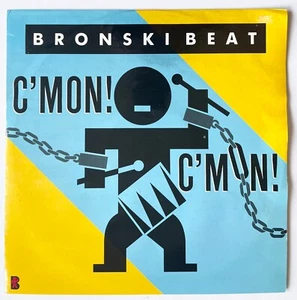 BRONSKI BEAT C'MON! C'MON! 12" LONDON IMPORT MAXI VINYL SINGLE SOMETHING SPECIAL - Imagen 1 de 3