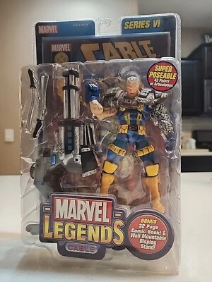 CABLE Toy Biz Marvel Legends Serie VI (6) - SIN USAR, EN CAJA ORIGINAL Foto 1 de 2