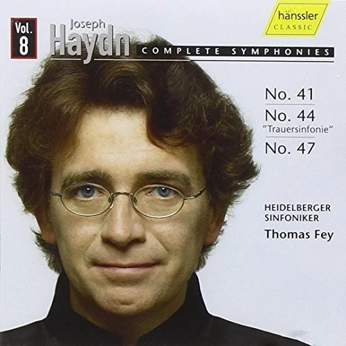 Complete Symphonies Vol. 8 (Nos. 41, 44, 47) (Fey) (CD) Album (UK IMPORT) - Image 1 of 1
