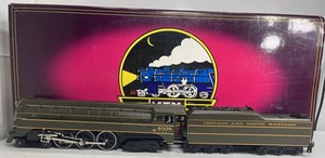 MTH O Scale Chicago & NorthWestern E-4 Hudson Steam Locomotive 3 Rail with Sound - Picture 1 of 23