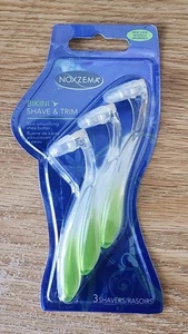 Noxzema Bikini Rasier- & Trimmrasierer - 3 Rasierer pro Packung NEU - Bild 1 von 2