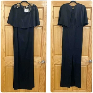 - Lanvin Long Black  Dress - Picture 1 of 11