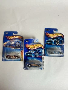 NIP Lot Of 3 Hot Wheels Toys - 05,04,03 - Track Aces, FE Mustang, Nissan Z Gray - Picture 1 of 8