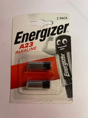 2 x Energizer A 23 / V23GA / MN21 / LRV08 Alarmanlage/Fotobatterie - Bild 1 von 2