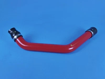08-15 MITSUBISHI LANCER EVOLUTION EVO X UPPER FMIC INTERCOOLER PIPE RED - Image 1 of 4