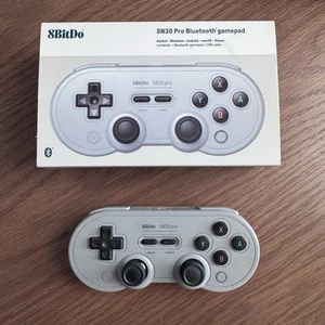 8BITDO SN30 Pro Bluetooth Gamepad Model 80DH CONTROLLER - TESTED WORKS! - Picture 1 of 3