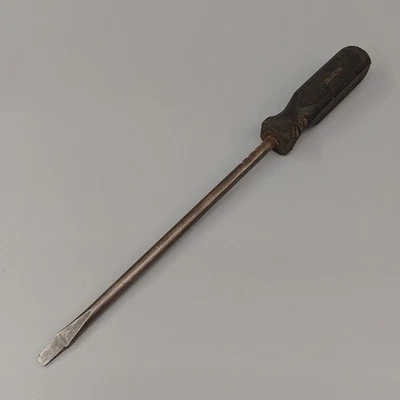 Vintage Screwdriver W.H Clay 33 cm Long Slotted Screwdriver Cabinet Makers Tool - Image 1 of 4
