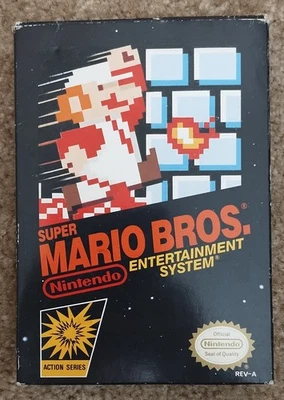 NES Super Mario Bros CIB ORIGINAL 3 SCREW MINTY AUTHENTIC & TESTED NINTENDO - Image 1 of 4