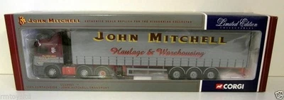 CORGI 1/50 - CC12001 MAN CURTAINSIDE - JOHN MITCHELL TRANSPORT - Image 1 of 4