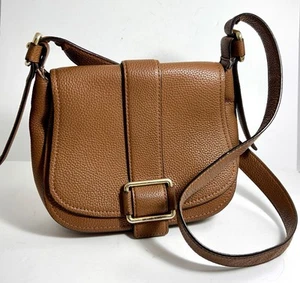 Bolso grande MICHAEL KORS Maxine cuero granulado marrón • Bandolera de colección - Imagen 1 de 13