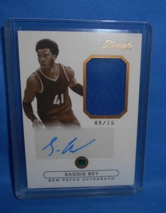 2024 KEEPSAKE SADDIQ BEY GEM PATCH AUTOGRAPH JERSEY AUTO 49/75 - Picture 1 of 2