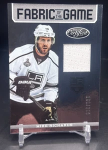 2012-13 Panini Certified - Mike Richards #FOG-MRI - Fabric of the Game /299 - Picture 1 of 2