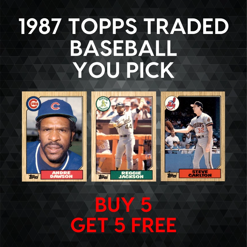 1987 Topps Traded Baseball  - YOU PICK - Complete Your Set - Image 1 of 1