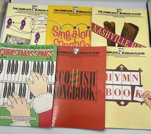 The Complete Organ Player Books Bundle X 6 Sheet Music Z2 - Picture 1 of 16
