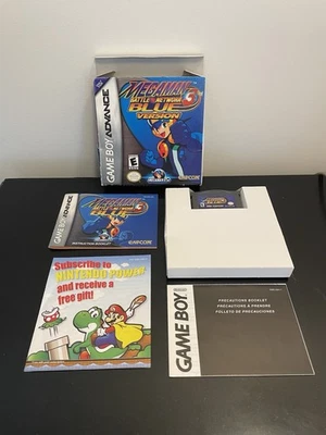 Mega Man Battle Network 3: Blue Version (Game Boy Advance, 2003) COMPLETE SET - Image 1 of 3
