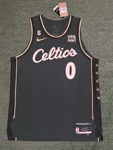Authentic Jayson Tatum Boston Celtics 2022-23 City Edition Nike ADV Jersey 52/XL - Picture 1 of 19