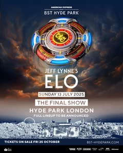 Jeff Lynne's Elo BST Hyde Park, London, UK July 13, 2025 Poster - Picture 1 of 3