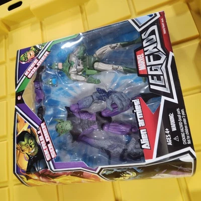 Skrull Soldier & Kree Soldier (Marvel Legends 2 Pack) Hasbro Alien Armies H50#1 Foto 1 de 2