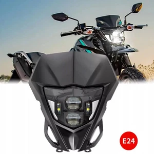 LED Headlights Assembly w/ Black Fairing Fit For Yamaha WR450F WR250F 2013-2024 - Imagen 1 de 8