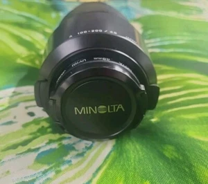 (A) Minolta AF-Lens 100-200mm Maxxum AF Zoom 1:4.5(22)  - Picture 1 of 12