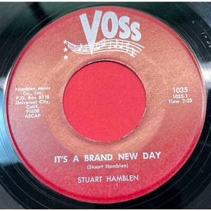 Stuart Hamblen Its A Brand New Day / The Last Cowboy 45 Country Voss 1035 - Picture 1 of 4