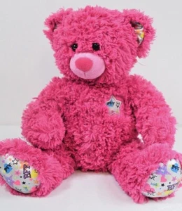 Build A Bear Teddybär Stofftier Plüschpuppe Spielzeug rosa 12 Zoll - Bild 1 von 5