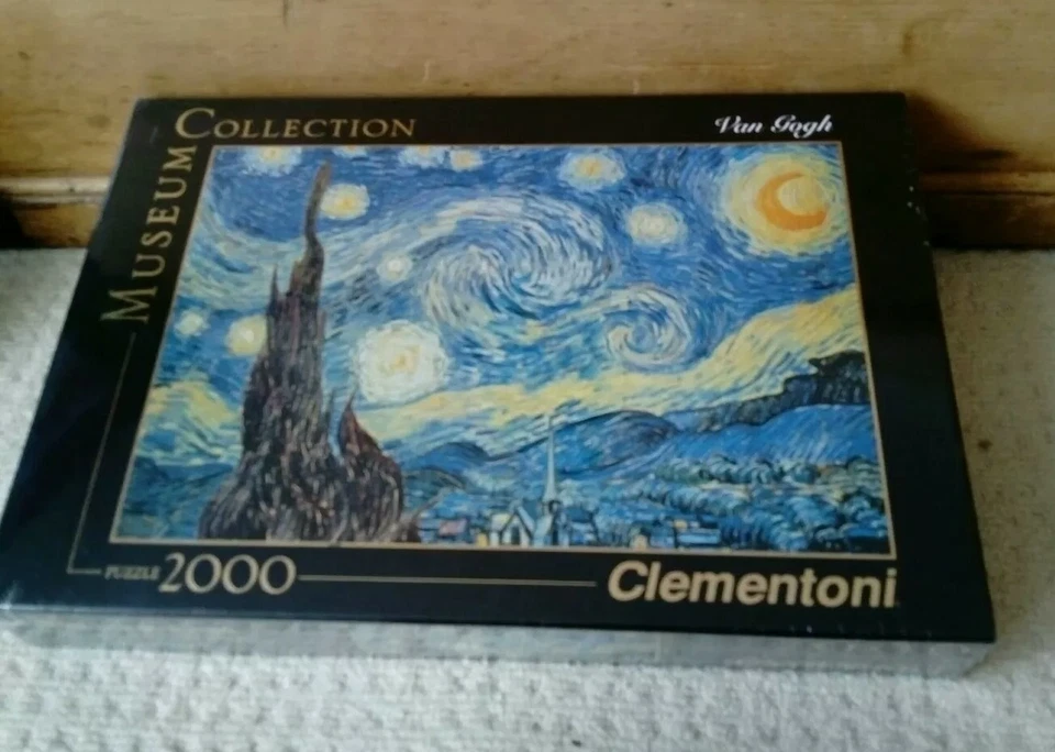 Clementoni MUSEUM COLLECTION Van Gogh 2000 Piece Jigsaw Puzzle *NEW & SEALED* - Изображение 1 из 1