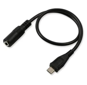 3.5mm Micro USB Jack to Headphone Earphone Headset Adapter Audio Cable B118 - Picture 1 of 3