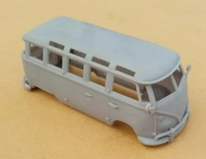 RESINA TIPO ABS IMPRESA EN 3D 1/32 1950 VOLKSWAGEN T1 TRANSPORTER BUS FURGONETA CARROCERÍA VW - Imagen 1 de 10