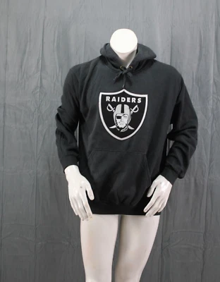 Sudadera con capucha Los Angeles Raiders - Por VF Imagewear - Logo grande con cresta - Mediana para hombre Foto 1 de 4