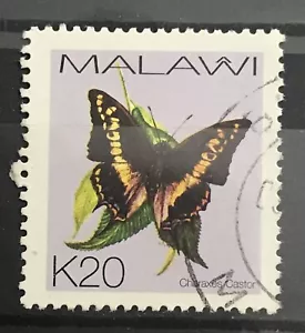 MALAWI - 2002 BUTTERFLIES. 20K CHARAXES SATOR FINE USED SG 1010(1) - Picture 1 of 1