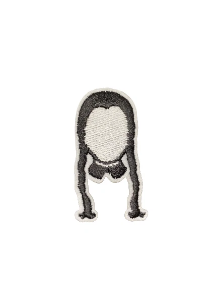 Wednesday Addams Family Halloween Patch, Iron On/Sew On - Image 1 of 1