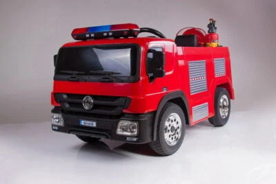 12v Ride On Fire Engine Truck Toy Car Kids Children Electric Battery Powered - Image 1 of 4