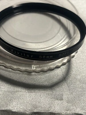 Vivitar Soft Focus 58mm Lens Filter Japan Vintage #007 - Image 1 of 4