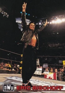 #86 Eric Bischoff 1998 Bandai NJPW Pro-Wrestling Card - Picture 1 of 2