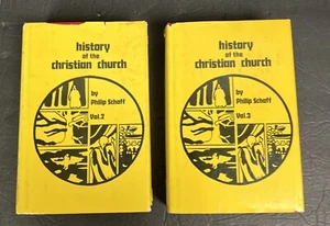 History Of The Christian Church Philip Schaff Volume 2 & 3 Slipcover Library - Picture 1 of 7