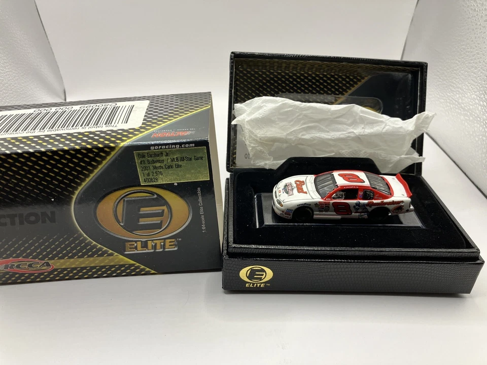 2002 Dale Earnhardt Jr #8 Bud MLB All-Star Game Elite 1:64 Diecast - Imagem 1 de 1