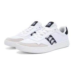 HERREN KAPPA FREIZEIT WEISS SNEAKER FRISCH 222 BANDA BARNEL 7 GRÖSSE 10,5 NEU IM KARTON - Bild 1 von 8