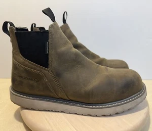 Wolverine Men's Trade Wedge Waterproof Steel Toe Romeo Boots US 7 work shoes - Picture 1 of 7