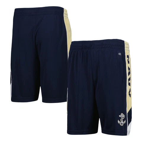 Youth Colosseum Navy Navy Midshipmen Pool Side Shorts Cover