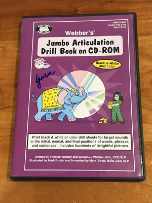 Super Duper Webber Jumbo Artic Drill Book on CD ROM New Excellent Mint Condition - Image 1 of 4