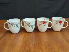 Lenox CHIRP 4 Cups Mugs 3.5" Mint Condition 