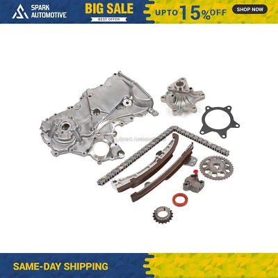 Timing Chain Kit Water Pump Oil Pump Fit Toyota Echo Yaris Scion xA xB 1.5 1NZFE - Image 1 of 4
