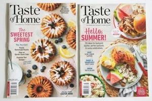 TASTE OF HOME MAGAZINES LOT OF 2 ISSUES 2023 RECIPES COOKING FOOD - Imagen 1 de 1