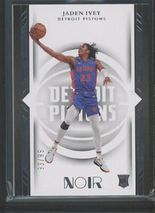 2022-23 Jaden Ivey 93/99 Panini Noir Rookie RC