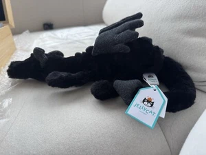 Brand New Jellycat Little Onyx Dragon 100% Authentic And Rare!! - Picture 1 of 6