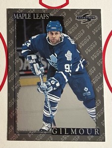1995/96 Score Black Ice ARTIST’S PROOF ￼#73 Doug ￼Gilmour - Toronto Maple Leafs