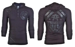 American Fighter Men’s Hoodie Averett shirt Black Premium Athletic S-3XL - Picture 1 of 9