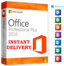 🔥 Microsoft Office Professional Plus 2016 Pro Licence LifeTime Instant Delivery