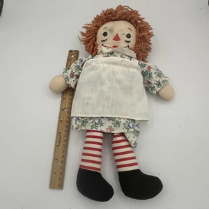 Vintage Raggedy Ann I Love You Puppe von Knickerbocker 15 Zoll gebraucht - Bild 1 von 7